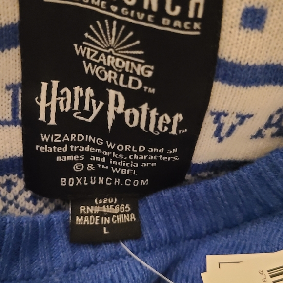 2020 Edition Ravenclaw Harry Potter Christmas Sweater - Picture 3 of 4
